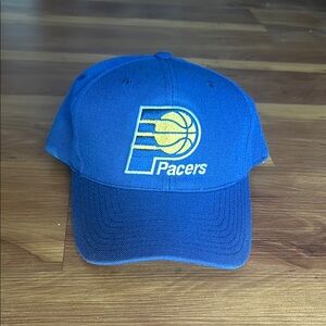 Indiana Pacers Navy Blue Retro SnapBack